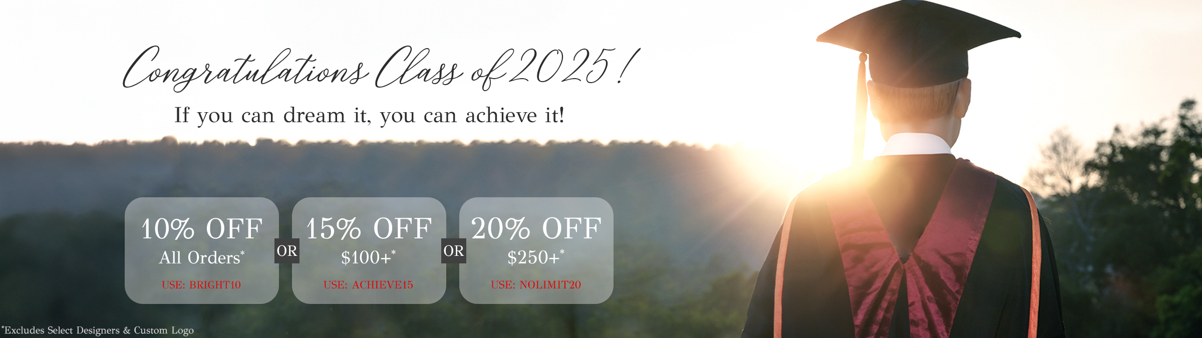 Graduation Sale